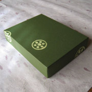 小一段 和紙 化粧箱 和菓子処 三松堂